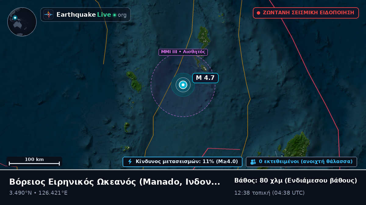 Βόρειος Ειρηνικός Ωκεανός (Ινδονησία)