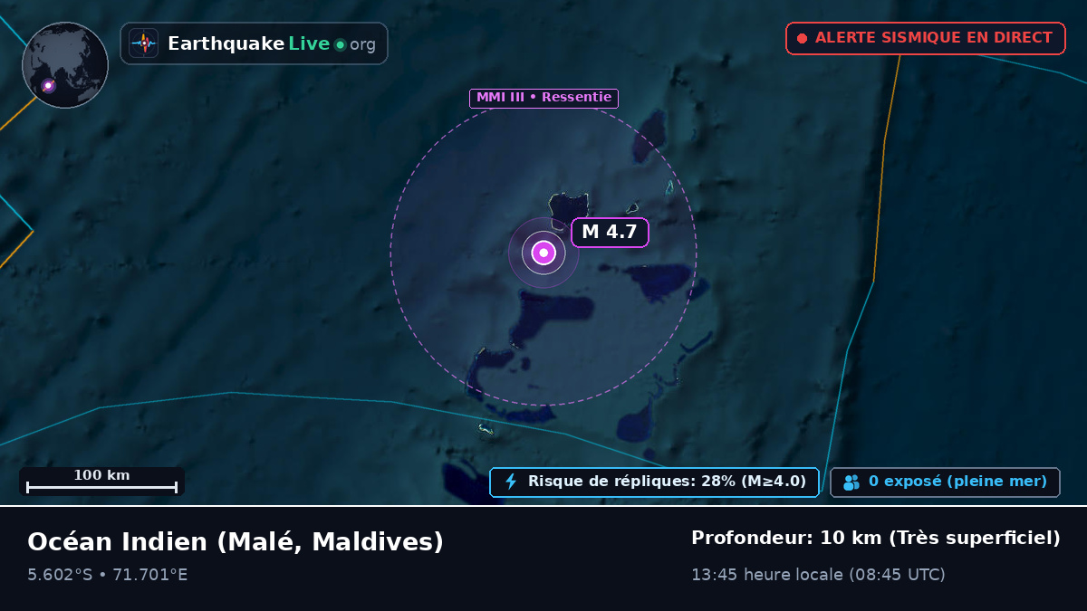 Océan Indien (Maldives)