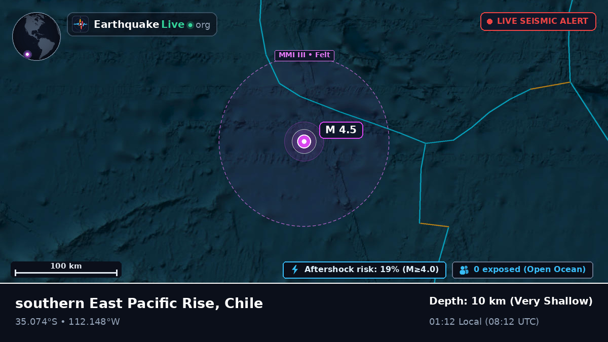 South Pacific Ocean (Chile)