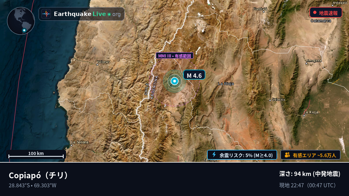 Atacama, チリ