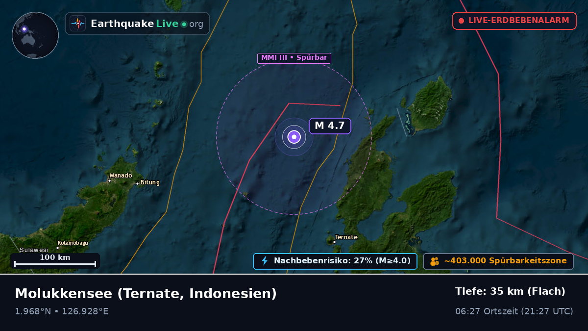Molukkensee (Indonesien)