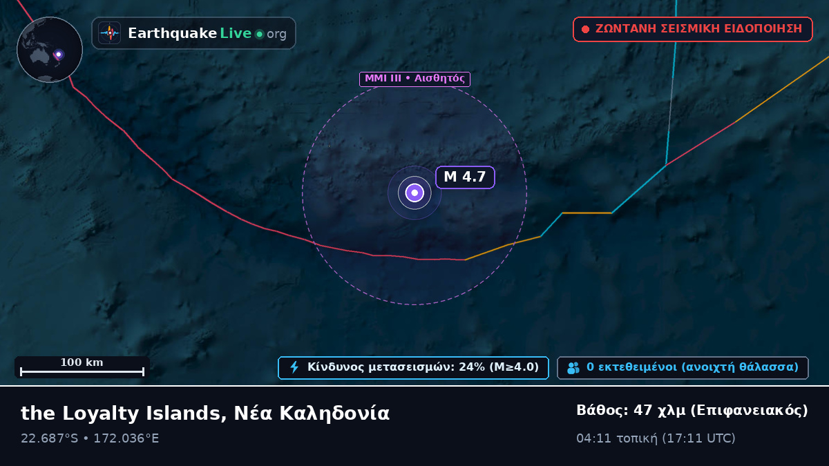 Νότιος Ειρηνικός Ωκεανός (Νέα Καληδονία)