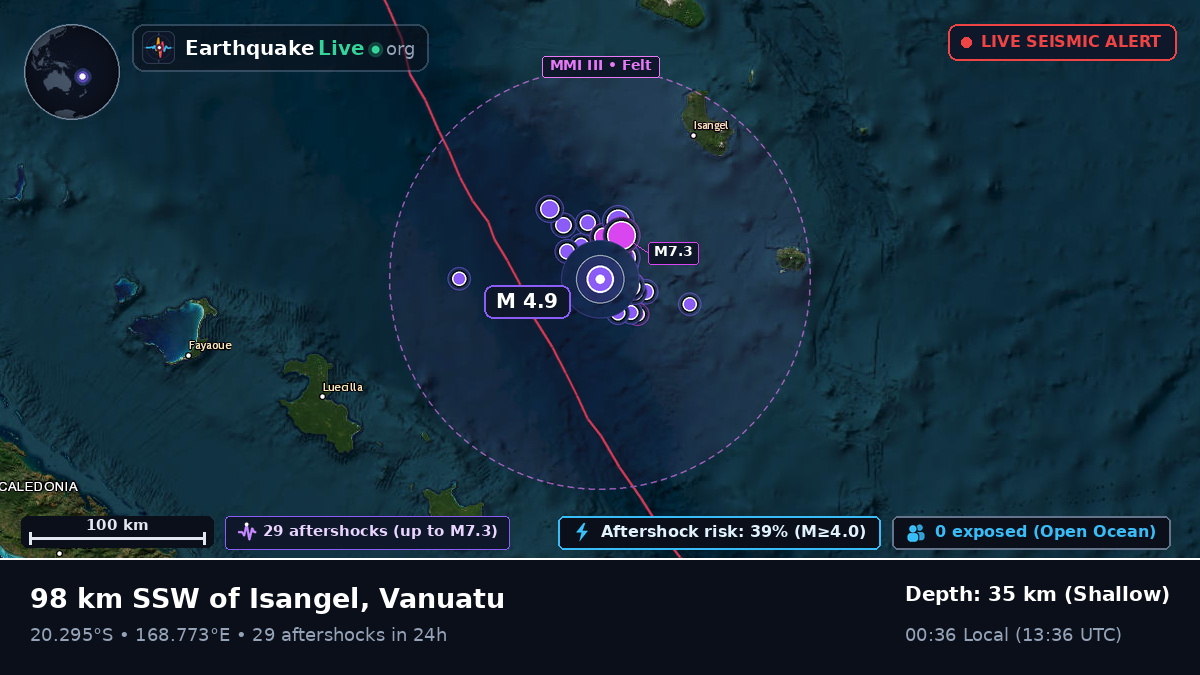 South Pacific Ocean (Vanuatu)