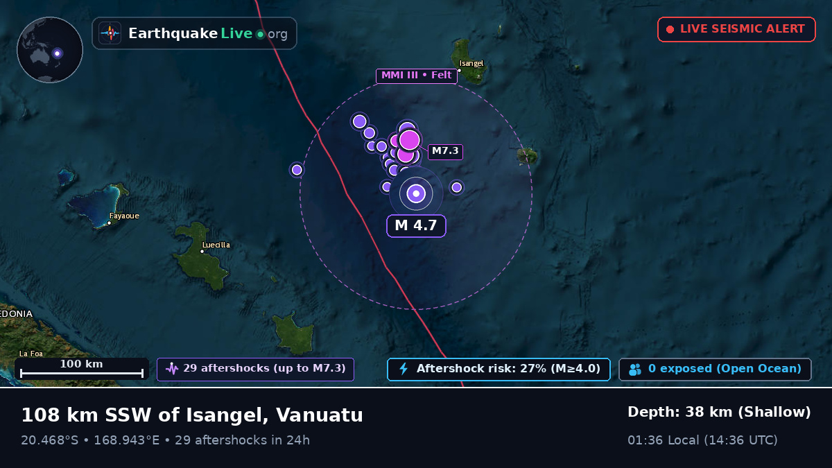 South Pacific Ocean (Vanuatu)