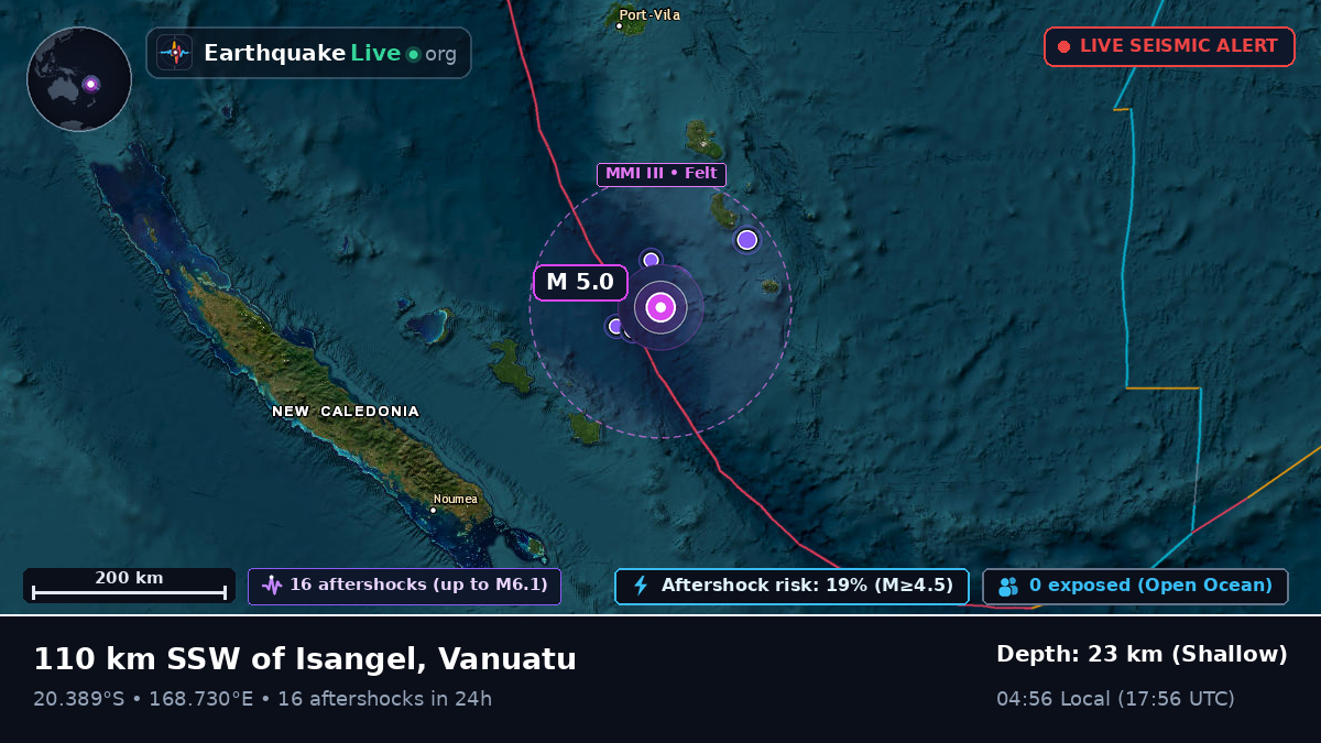 South Pacific Ocean (Vanuatu)