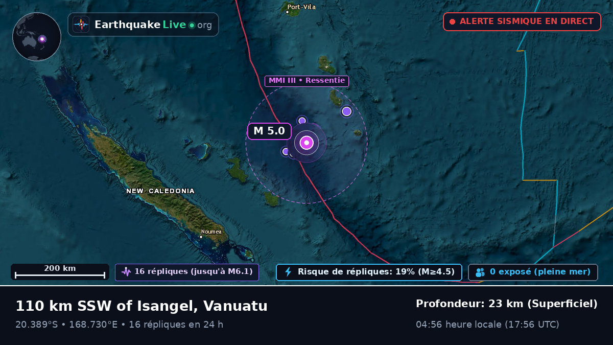 Océan Pacifique Sud (Vanuatu)