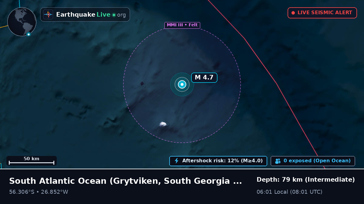 South Atlantic Ocean (South Georgia and the Islands)