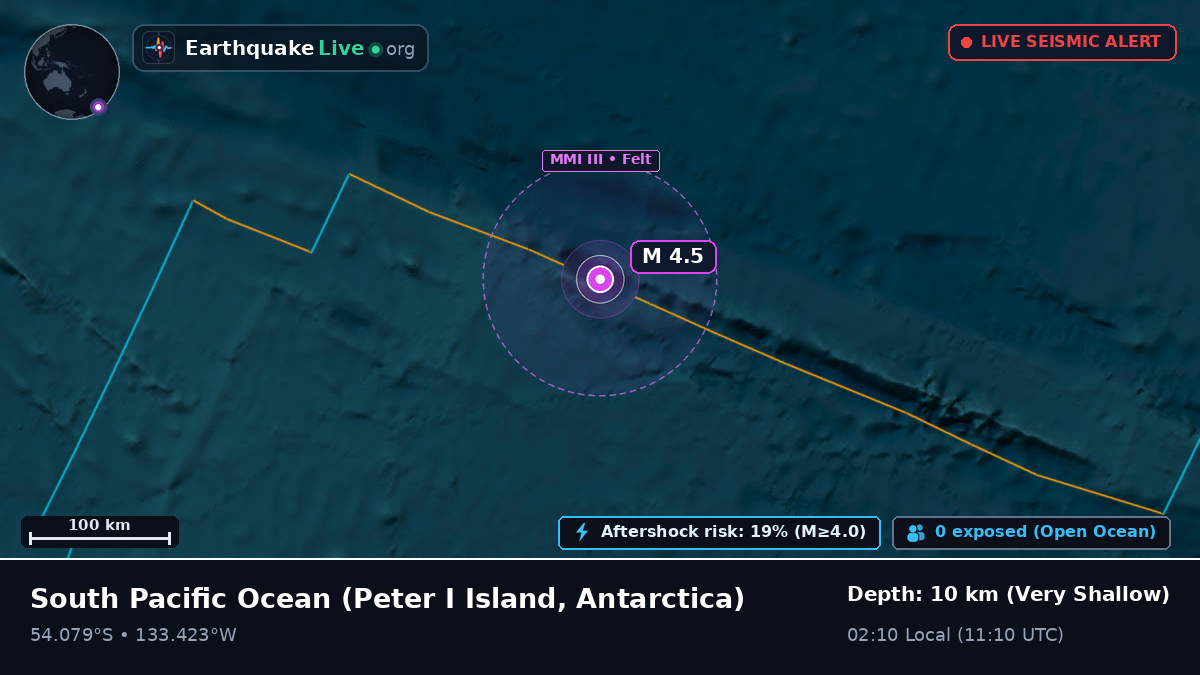 South Pacific Ocean (Antarctica)