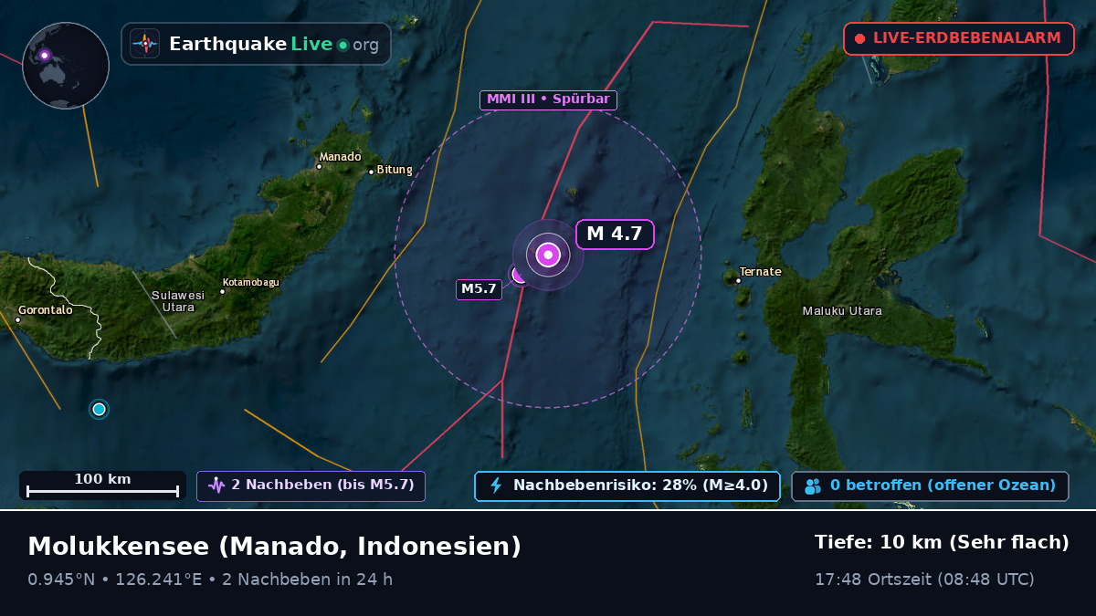 Molukkensee (Indonesien)