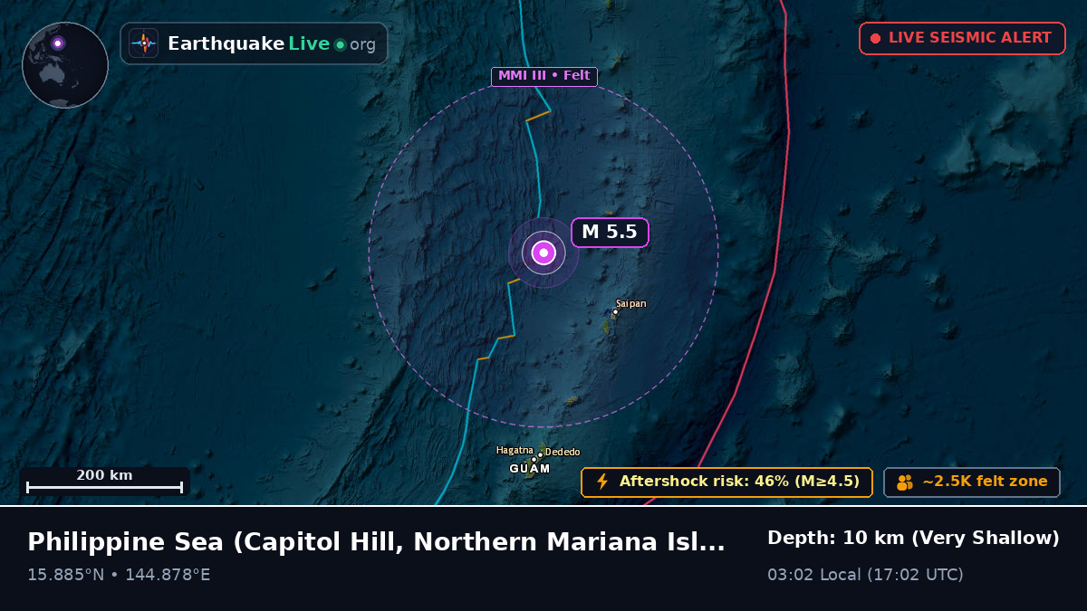 Philippine Sea (Northern Mariana Islands)