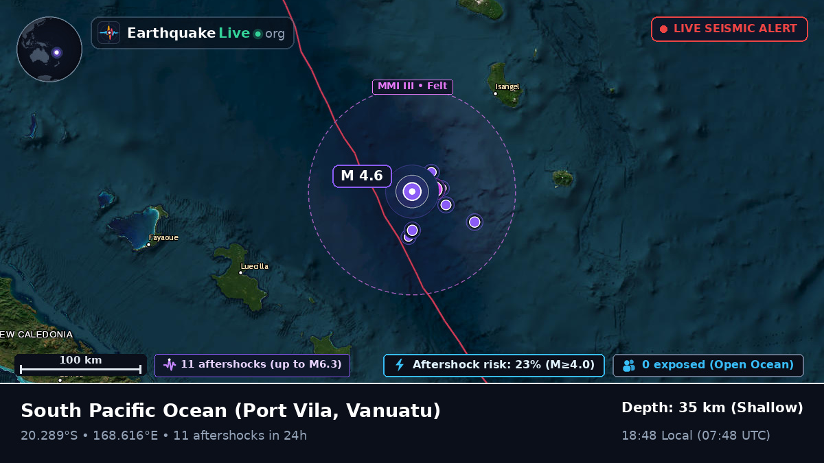 South Pacific Ocean (Vanuatu)
