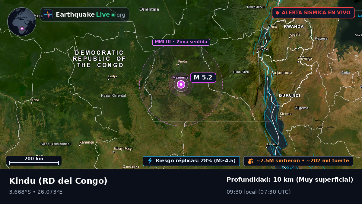 Maniema, RD del Congo