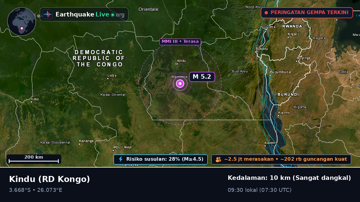 Maniema, RD Kongo