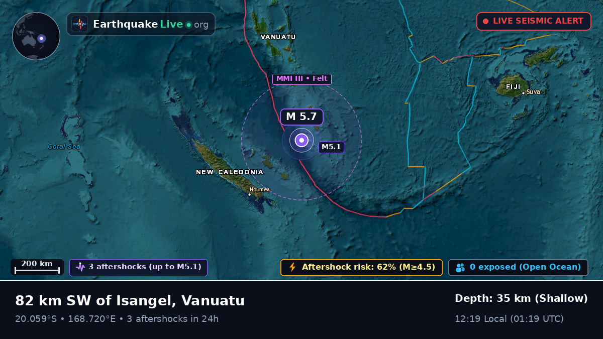 South Pacific Ocean (Vanuatu)