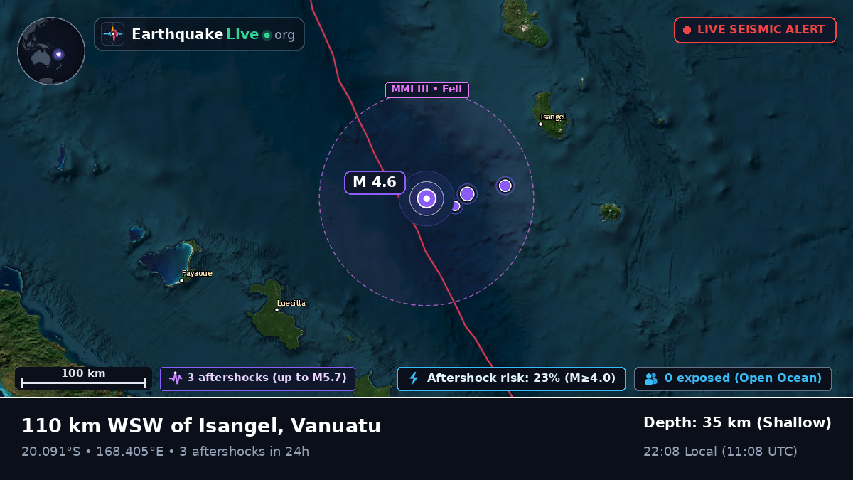 South Pacific Ocean (Vanuatu)