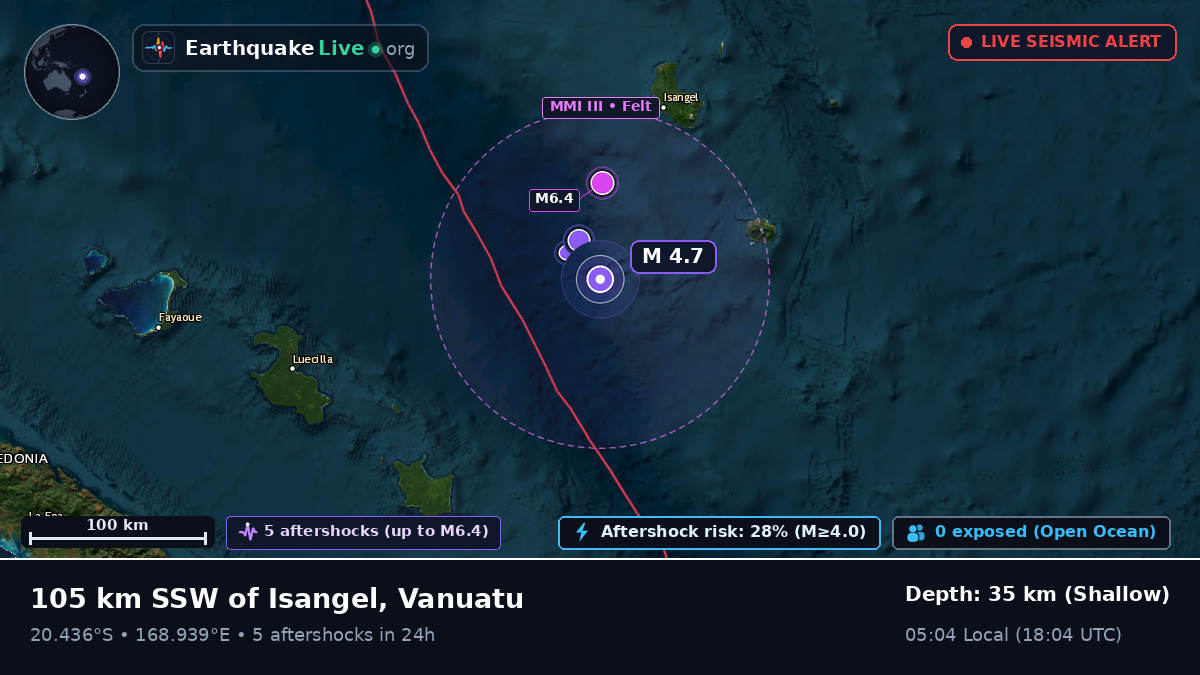 South Pacific Ocean (Vanuatu)