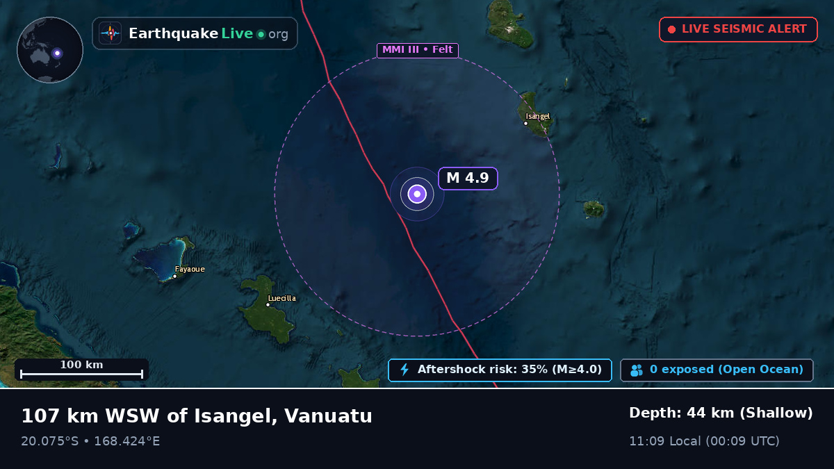 South Pacific Ocean (Vanuatu)