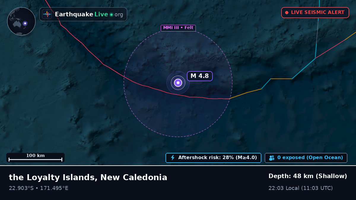 South Pacific Ocean (New Caledonia)