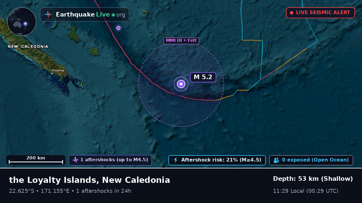 South Pacific Ocean (New Caledonia)