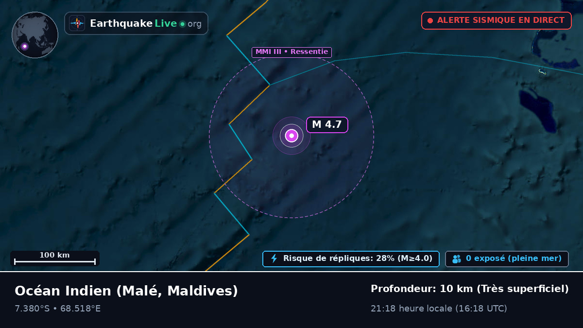 Océan Indien (Maldives)