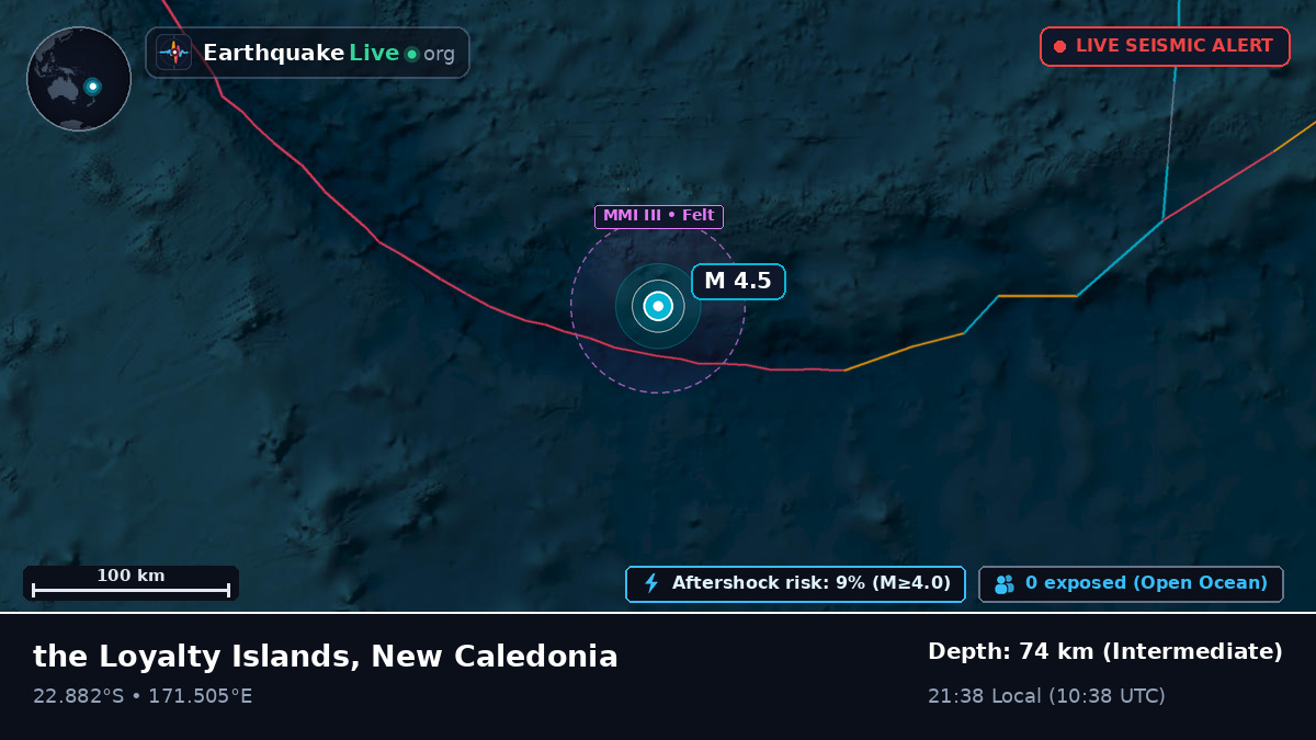 South Pacific Ocean (New Caledonia)