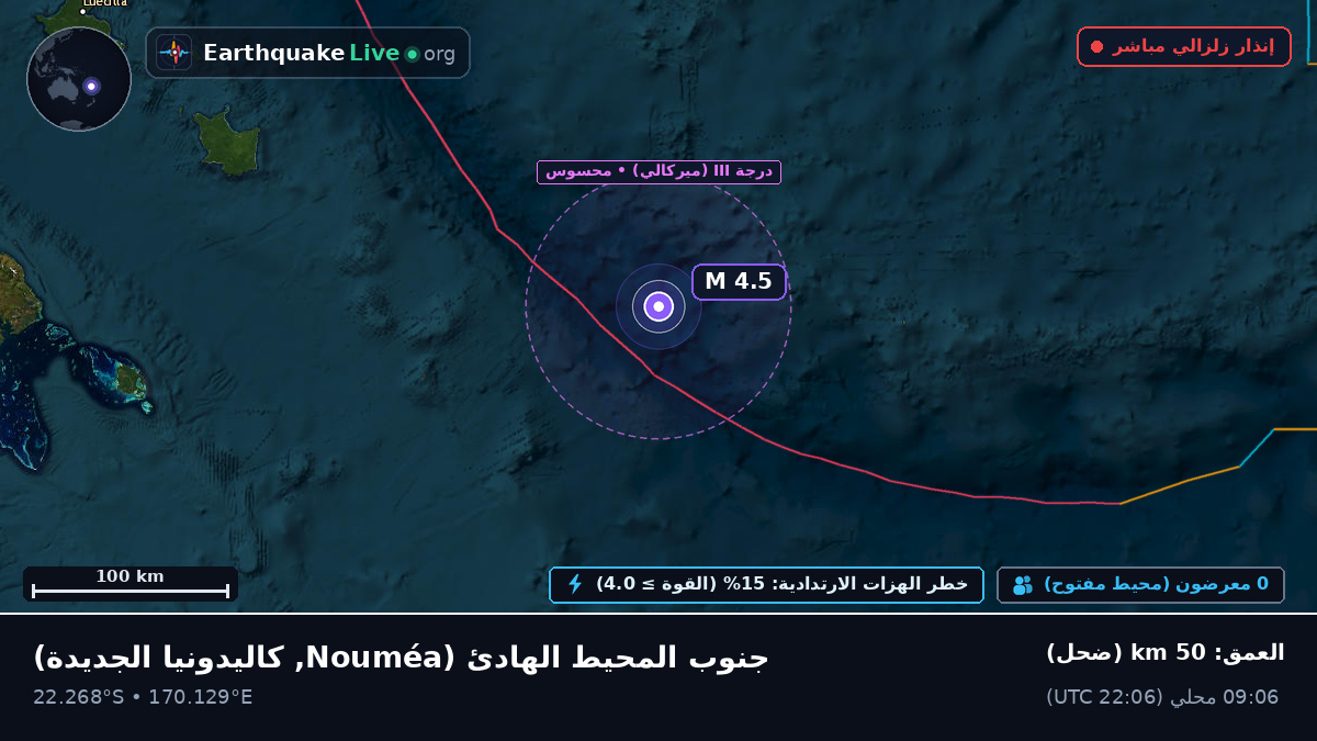 جنوب المحيط الهادئ (كاليدونيا الجديدة)