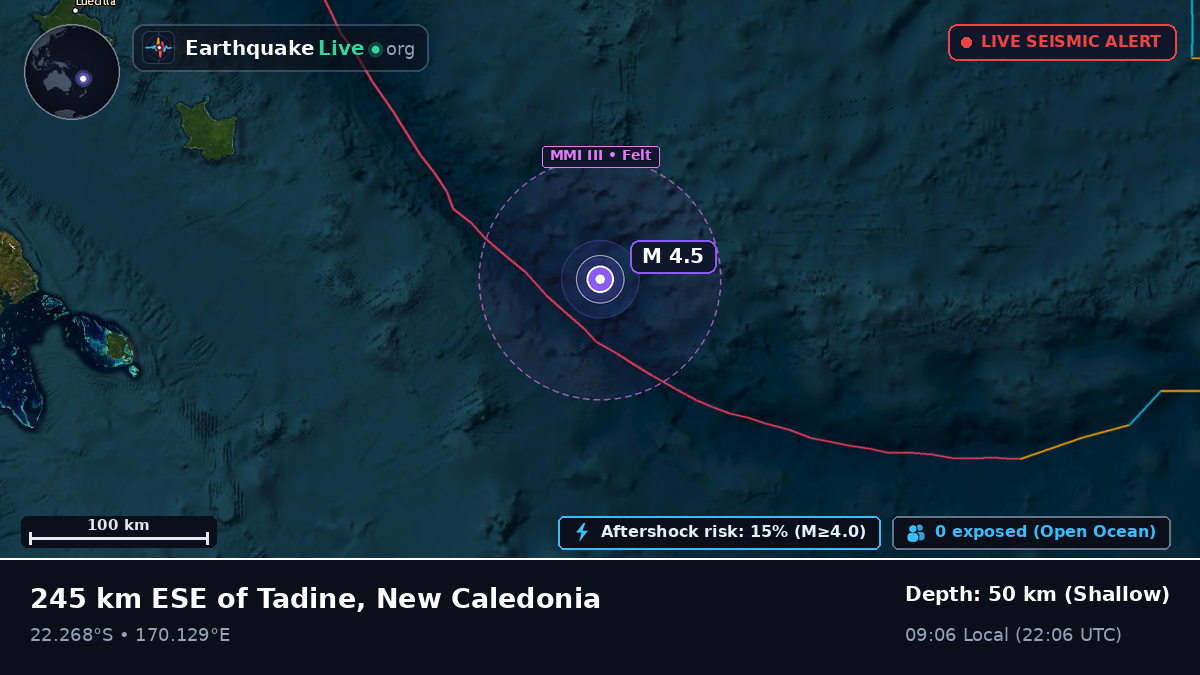 South Pacific Ocean (New Caledonia)