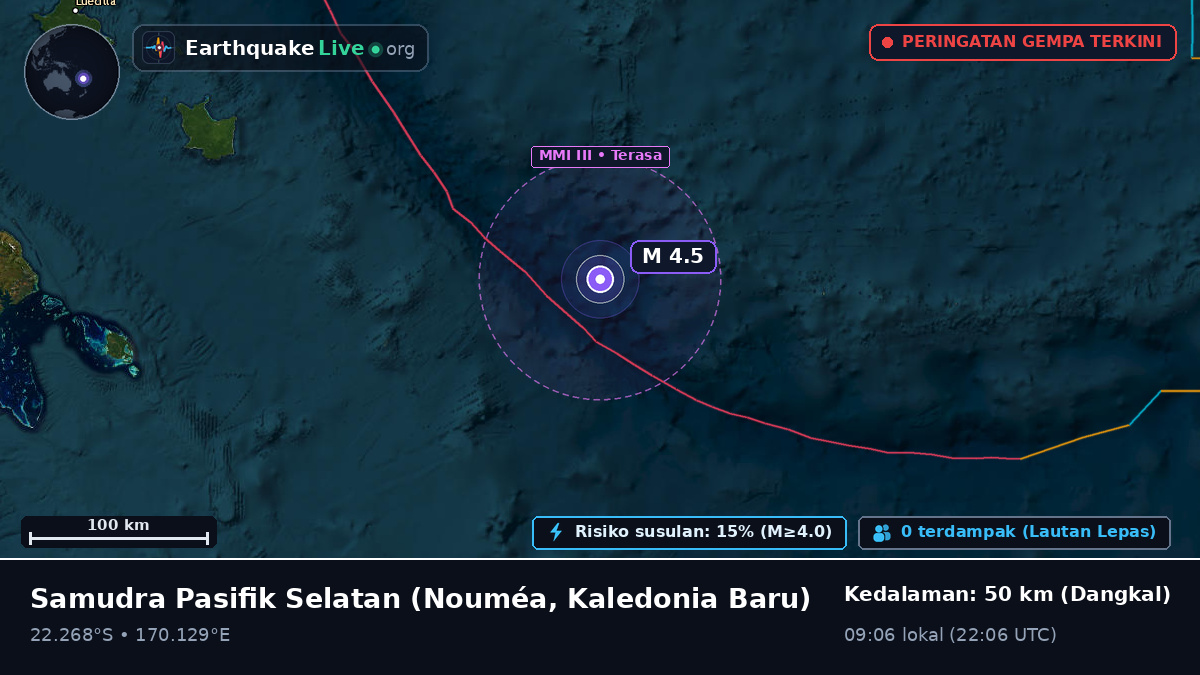 Samudra Pasifik Selatan (Kaledonia Baru)