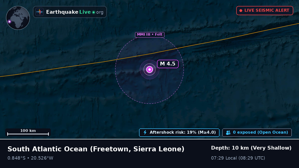 South Atlantic Ocean (Sierra Leone)