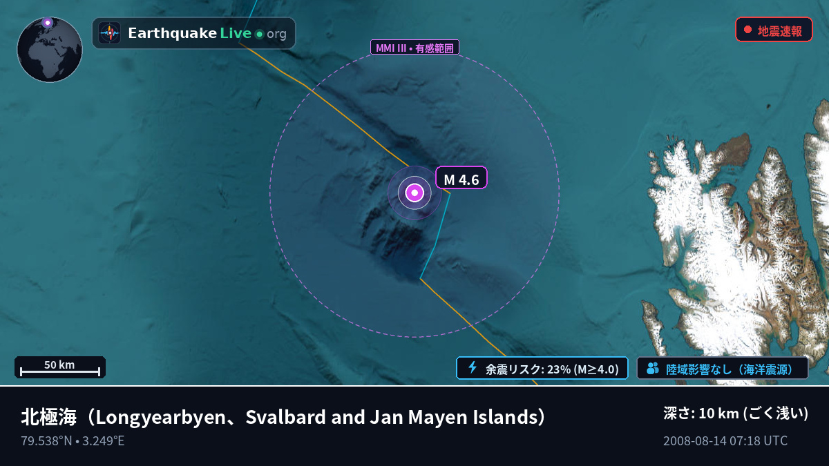 北極海 (Svalbard and Jan Mayen Islands)