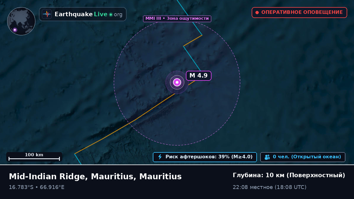 Индийский океан (Mauritius)