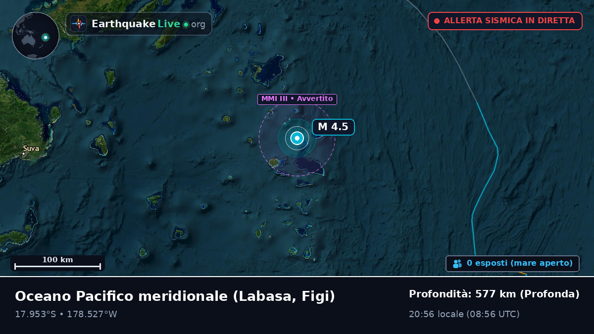 Oceano Pacifico meridionale (Figi)