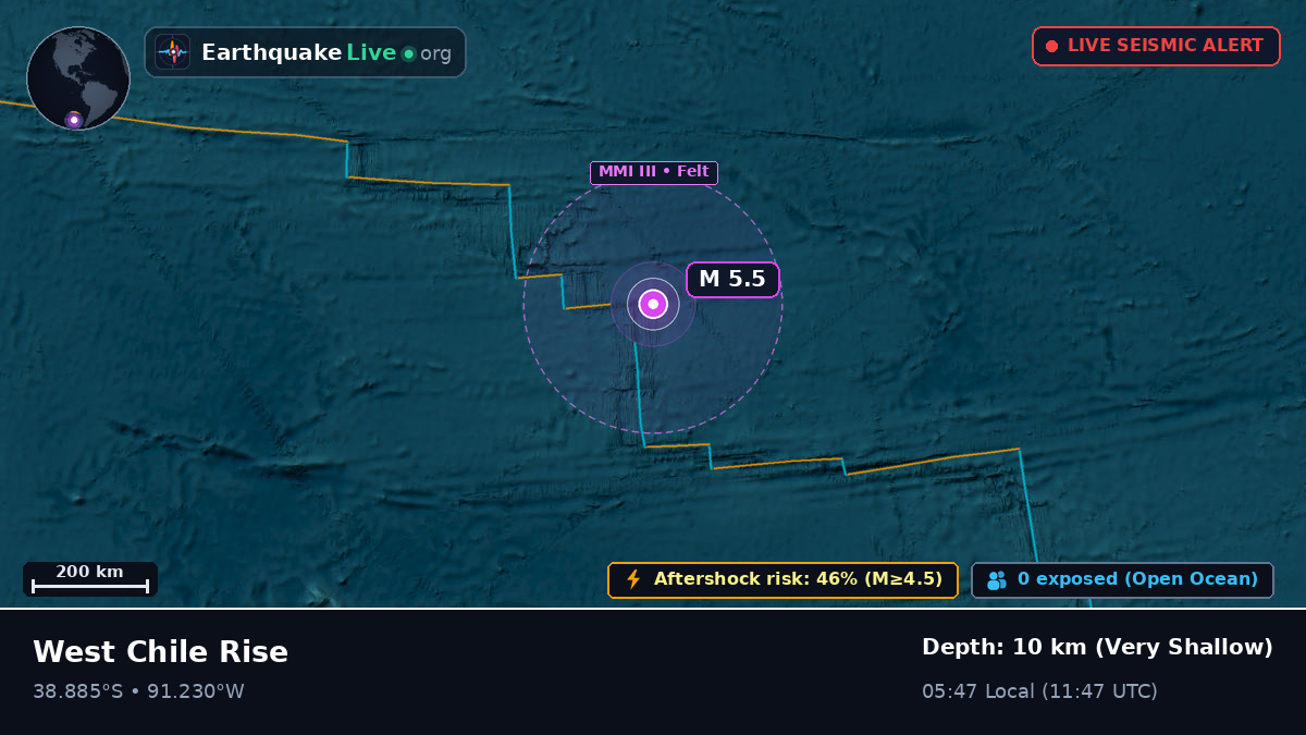 South Pacific Ocean (Chile)