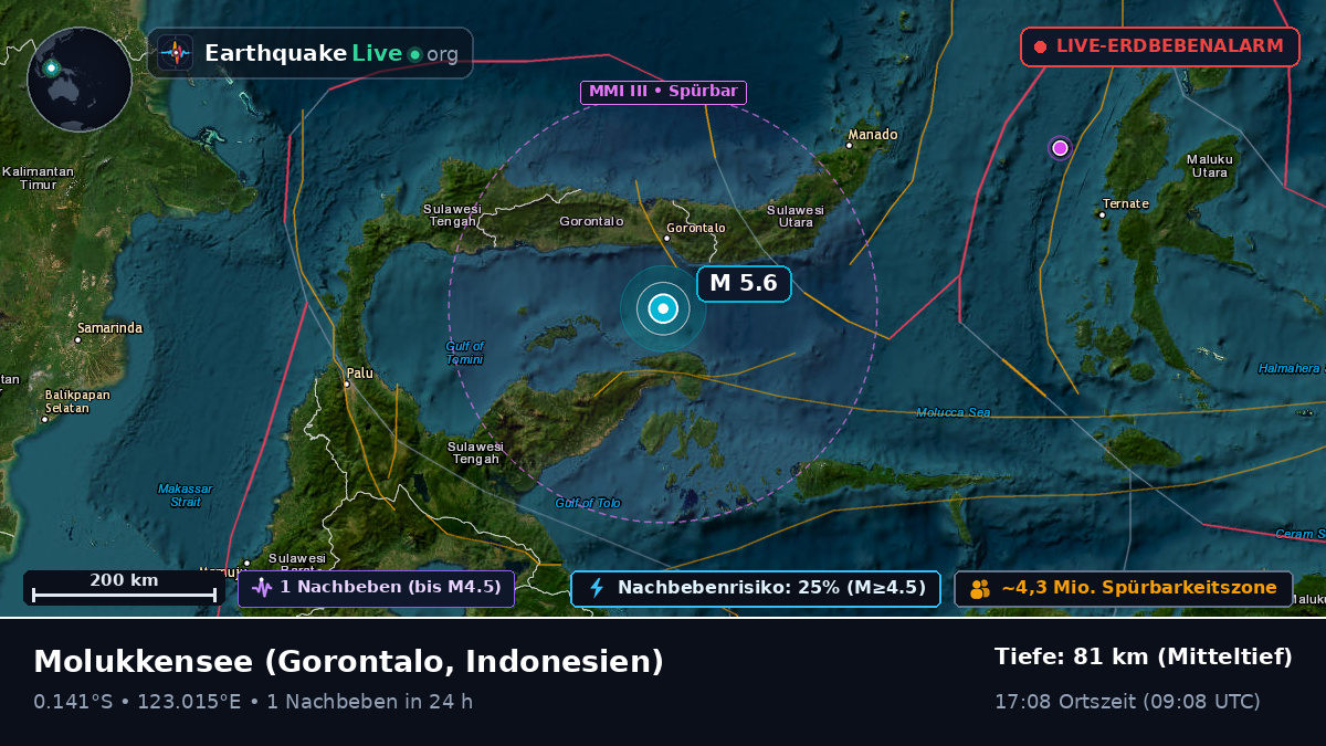 Molukkensee (Indonesien)