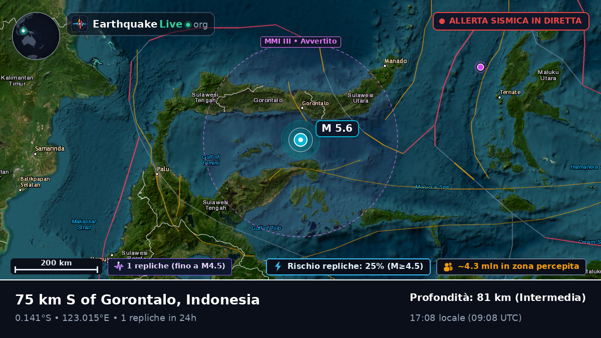 Mare delle Molucche (Indonesia)