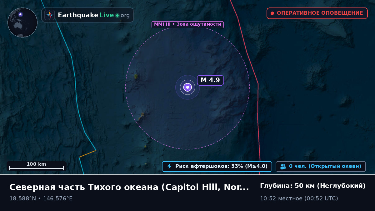 Северная часть Тихого океана (Northern Mariana Islands)