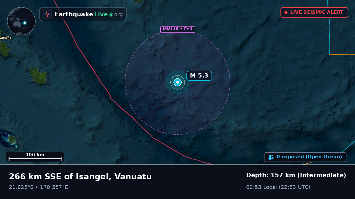 South Pacific Ocean (New Caledonia)
