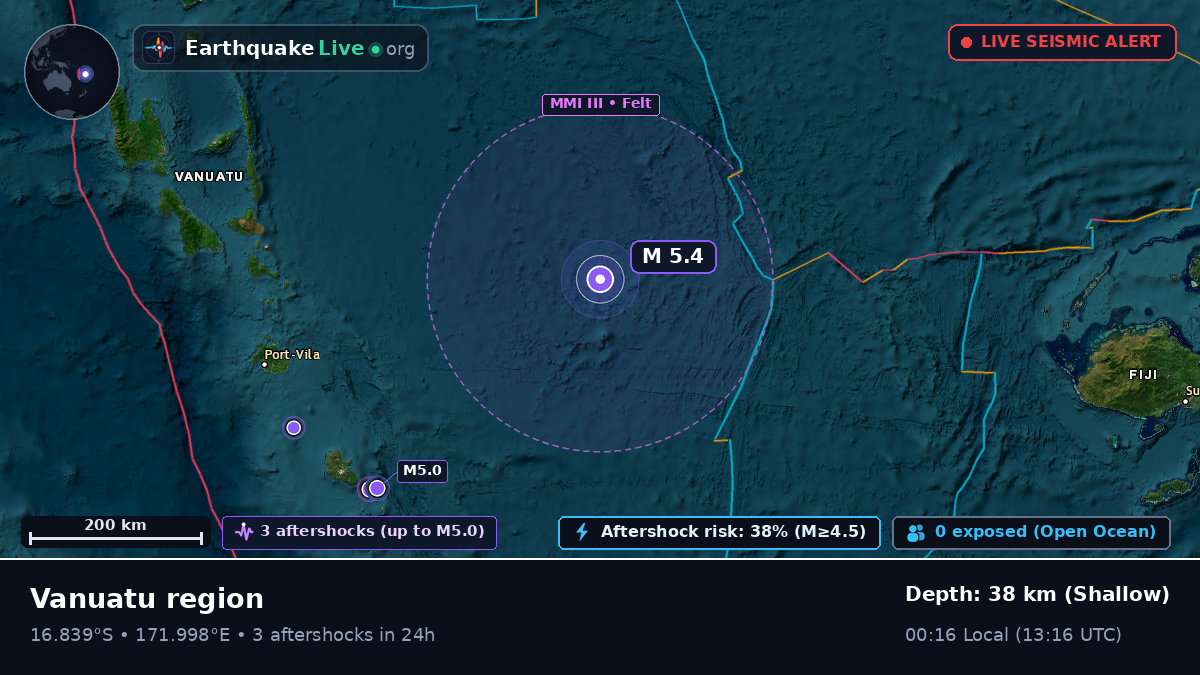 South Pacific Ocean (Vanuatu)
