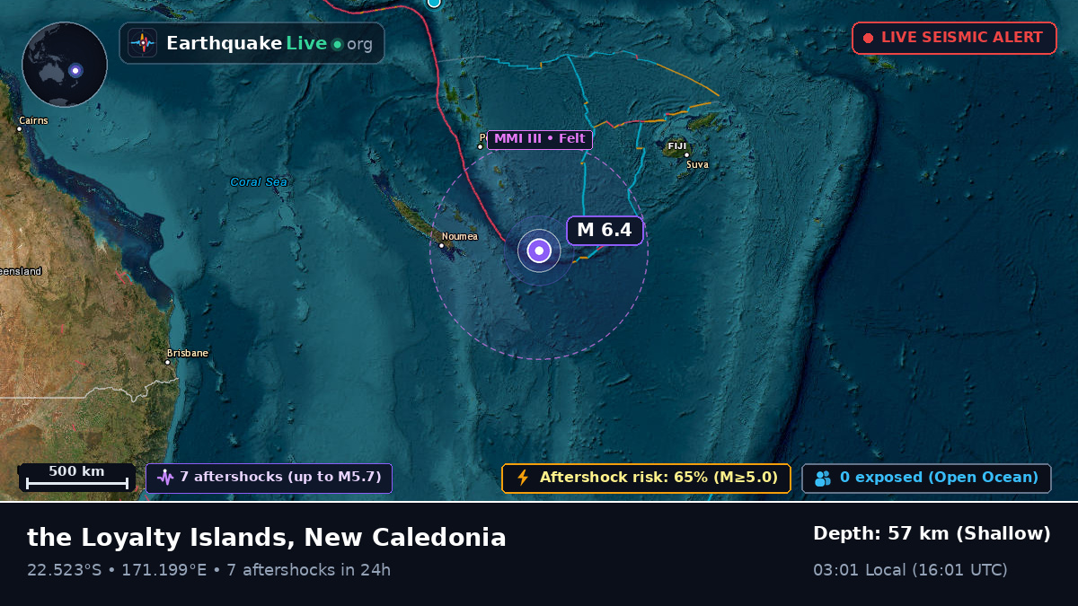 South Pacific Ocean (New Caledonia)