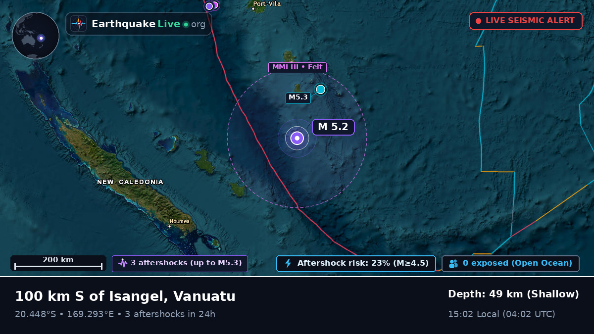 South Pacific Ocean (Vanuatu)