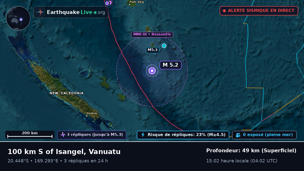 Océan Pacifique Sud (Vanuatu)