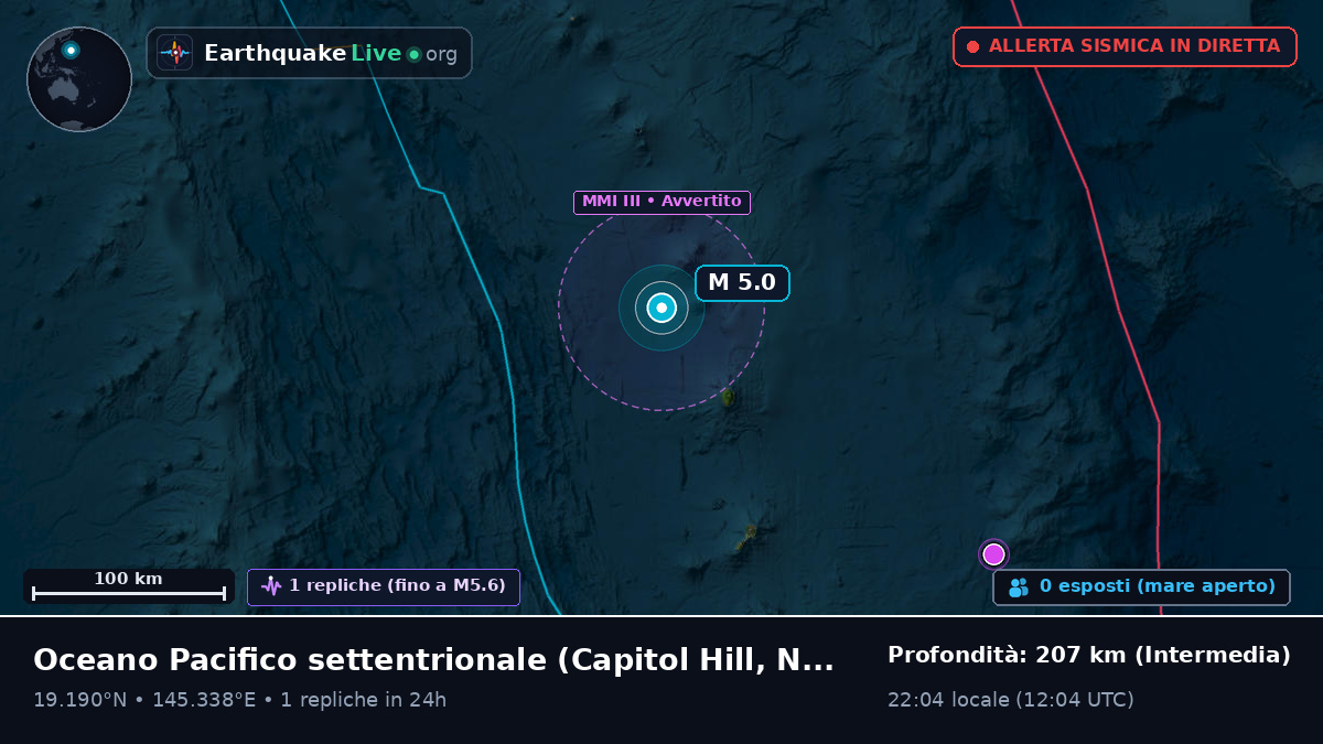 Oceano Pacifico settentrionale (Northern Mariana Islands)