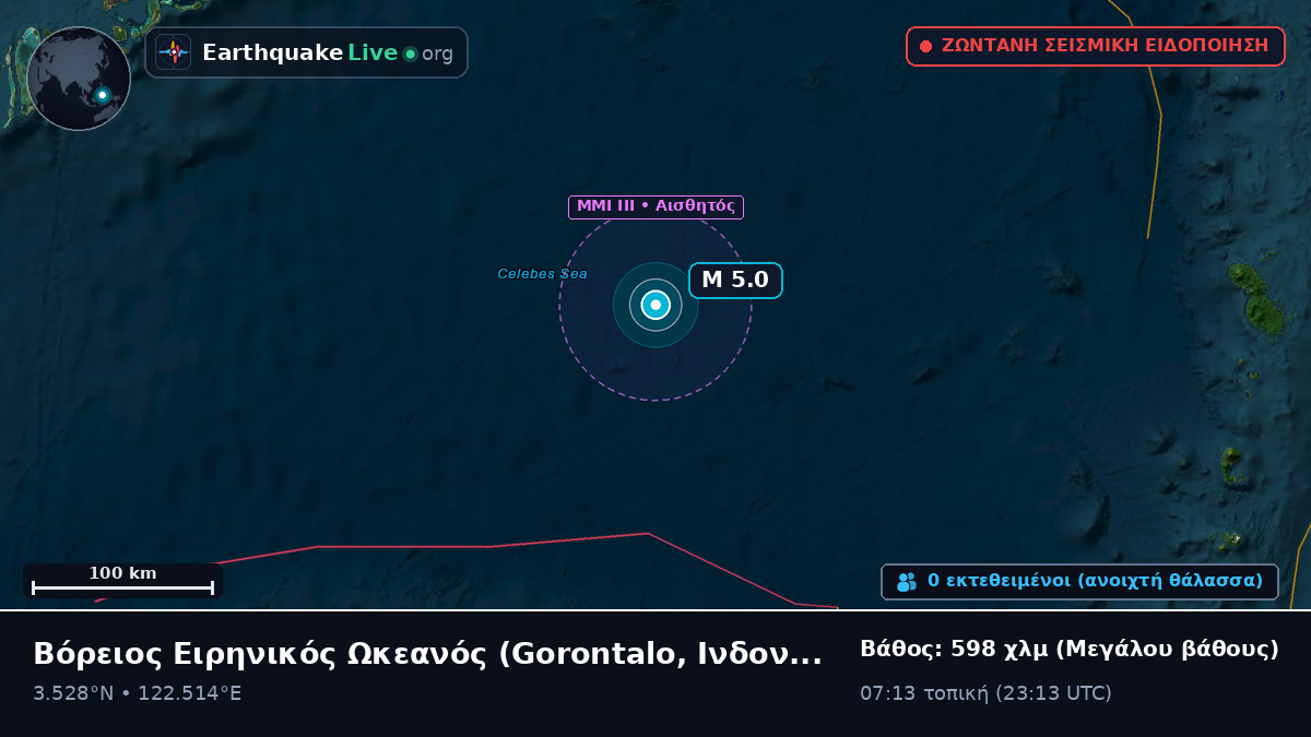 Βόρειος Ειρηνικός Ωκεανός (Ινδονησία)