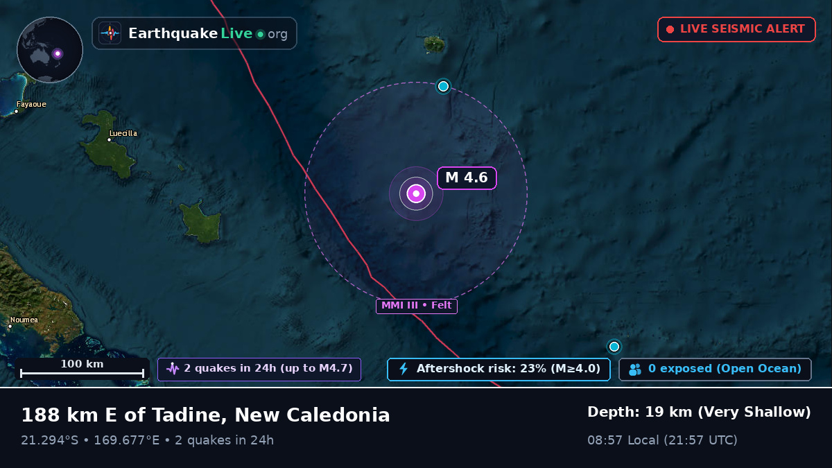 South Pacific Ocean (New Caledonia)