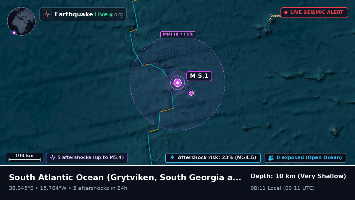South Atlantic Ocean (South Georgia and the Islands)