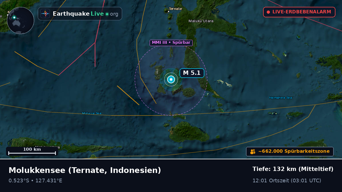 Molukkensee (Indonesien)