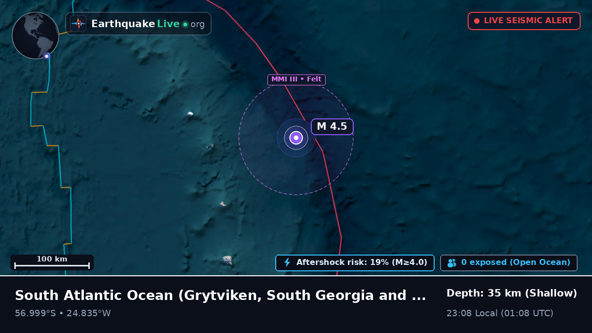 South Atlantic Ocean (South Georgia and the Islands)