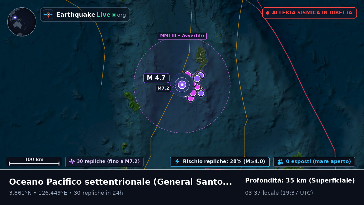 Oceano Pacifico settentrionale (Filippine)