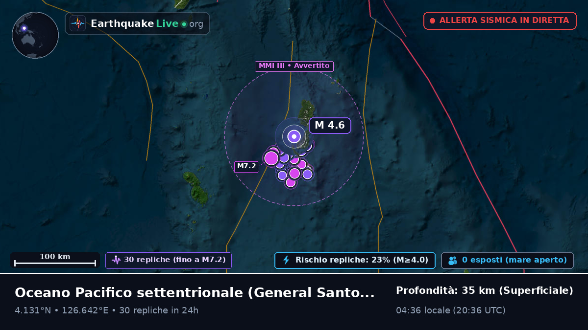 Oceano Pacifico settentrionale (Filippine)