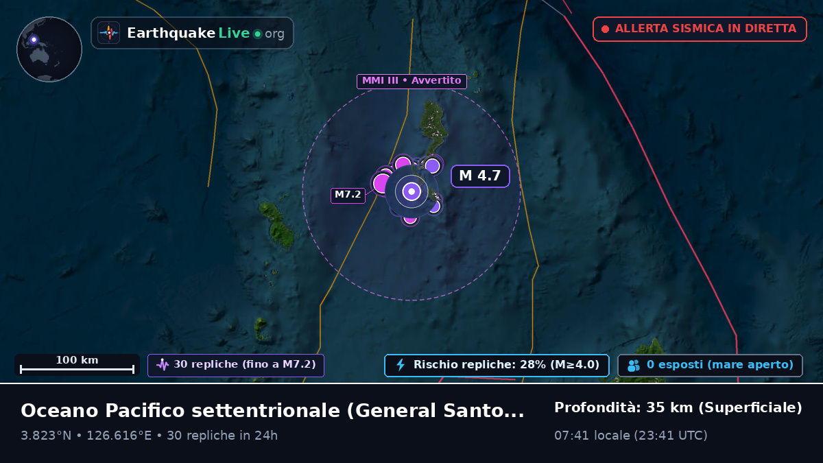 Oceano Pacifico settentrionale (Filippine)